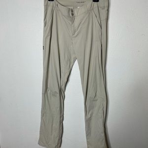Columbia Pants Womens 10 Beige Omni Shield Advanced Repellency Outdoors
